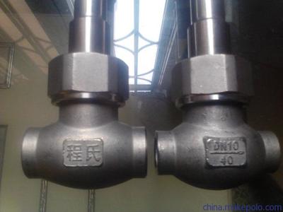 【低溫加長桿截止閥DJ61F-40P】價格,廠家,圖片,閥門,溫州市龍灣龍水榮義空氧機(jī)配件廠-