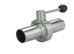 d61x 16p衛(wèi)生食品級(jí)加長(zhǎng)焊接蝶閥 不銹鋼衛(wèi)生級(jí)食品閥門